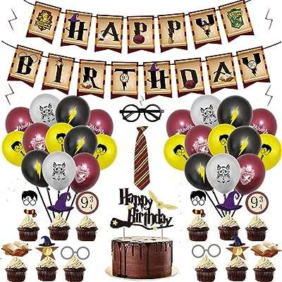 Décorations d'anniversaire de magicien y compris des lunettes une bannière de ballons. DIAYTAR COTE D'IVOIRE, la boutique en ligne par excellence pour tous les amateurs de gadgets insolites et ludiques. Découvrez notre large sélection de produits à petit prix, parfaits pour surprendre et amuser votre entourage. De l'électronique à l'originalité débordante, laissez-vous tenter par nos gadgets innovants et créez la surprise en toutes occasions !