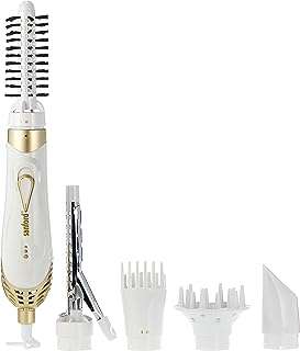 Sanford sf9798hs coiffeur 5 en 1 blanc or. DIAYTAR COTE D'IVOIRE  - votre guichet unique pour des trouvailles discount dans tous les domaines ! Découvrez notre collection riche et variée de produits, allant de l'électroménager pratique à l'informatique performante en passant par la mode. Faites des économies considérables sur des articles de qualité, sans compromettre votre style ou vos besoins essentiels. Choisissez la commodité de nos options de livraison rapides et profitez d'une expérience de magasinage en ligne sans tracas dès aujourd'hui !