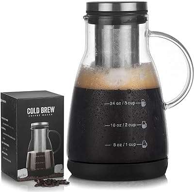 Cafetière à froid hermétique beauenty de 32 onces avec filtre amovible en acier. Envie d'être à la pointe de la mode sans dépenser une fortune ? DIAYTAR COTE D'IVOIRE  vous propose une sélection de vêtements et accessoires tendance à prix cassés. Que vous cherchiez des tenues pour toute la famille ou des pièces uniques pour vous démarquer, notre boutique en ligne généraliste vous garantit des achats mode discount qui feront sensation.