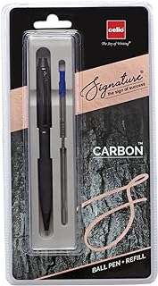 Cello premium carbon + recharge|stylo à bille premium|lot de 2|stylo cadeau premium|stylos professionnels|stylos pour stylos. Économisez tout en vous faisant plaisir grâce à DIAYTAR COTE D'IVOIRE, votre boutique en ligne généraliste. Notre large gamme de produits, allant de la décoration de maison aux gadgets dernier cri, en passant par la mode et l'électroménager, vous permettra de trouver ce que vous désirez à prix réduits.