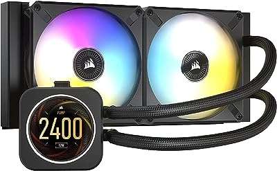 Refroidisseur de processeur liquide lcd corsair iqh 100i elite (écran ips. DIAYTAR COTE D'IVOIRE, votre boutique en ligne discount pour toutes vos nécessités. Faites des économies sur vos achats de meubles de maison, d'équipements électroniques, de gadgets et bien plus encore. Profitez de nos prix attractifs sans jamais compromettre la qualité.
