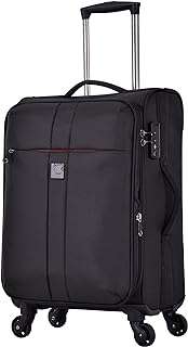Sac de voyage à roulettes extensible léger en polyester doux unisexe avec serrure. DIAYTAR COTE D'IVOIRE, votre partenaire pour des achats électroniques à prix discount. Découvrez notre large choix d'appareils high-tech, des smartphones aux téléviseurs en passant par les enceintes et les caméras. Profitez de nos offres imbattables pour vous équiper des dernières innovations technologiques sans vous ruiner.