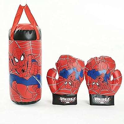 Ensemble gants et sac de boxe spider man pour enfants. DIAYTAR COTE D'IVOIRE, votre référence en ligne pour tous vos besoins en produits discount. Parcourez notre catalogue diversifié comprenant des articles pour la maison, l'électroménager, l'informatique, la mode et les gadgets, afin de dénicher les meilleures affaires du moment. Optez pour des économies substantielles sans compromettre la qualité et bénéficiez d'une expérience de shopping en ligne des plus avantageuses.