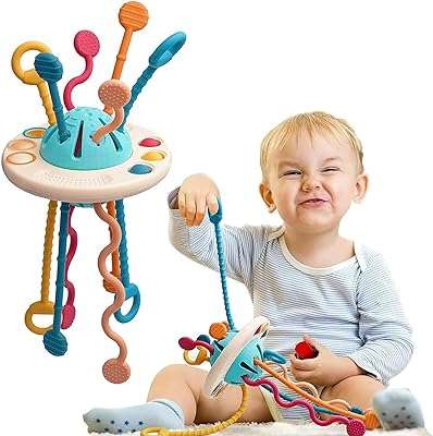 Jouets montessori s2c pour bébé jouet interactif à ficelle en silicone. DIAYTAR COTE D'IVOIRE, votre partenaire shopping pour des bonnes affaires au quotidien. Profitez de notre large sélection de produits de qualité à prix réduits, allant des appareils électroménagers indispensables aux dernières tendances de la mode, en passant par les gadgets high-tech et les accessoires informatiques incontournables.