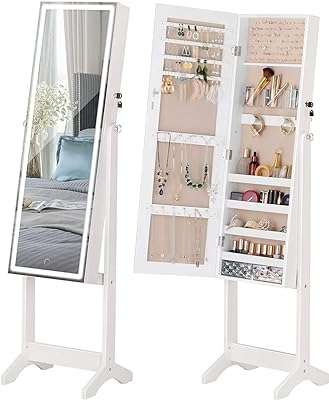 Armoire à bijoux éclairée par led luxeverney avec miroir plein écran. Bienvenue sur DIAYTAR COTE D'IVOIRE, votre destination en ligne pour des achats malins sans vous ruiner. Explorez notre gamme variée de produits discount, allant des indispensables de la maison aux dernières tendances en matière d'électroménager, d'informatique, de mode et de gadgets. Faites des économies tout en maintenant un niveau de qualité élevé grâce à notre boutique en ligne conviviale et optimisée pour le SEO.