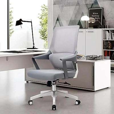 Chaise de bureau avec soutien lombaire réglable en hauteur chaise d'ordinateur. DIAYTAR COTE D'IVOIRE  - Votre destination shopping pour des produits de haute qualité à des prix réduits. Parcourez notre site et découvrez notre vaste sélection de produits, des gadgets aux produits de beauté en passant par les articles de sport et les outils de bricolage, tous disponibles à des tarifs discount.