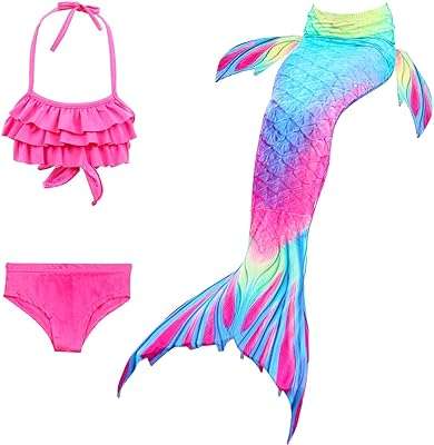 Ensemble de maillot de bain queue de sirène 3 pièces pour filles ensemble. Découvrez DIAYTAR COTE D'IVOIRE, votre magasin en ligne de confiance pour des bons plans à ne pas manquer. Explorez nos multiples catégories telles que l'électroménager, le mobilier, l'informatique et la mode, et dénichez les offres les plus avantageuses pour tous vos besoins, le tout en un seul endroit.