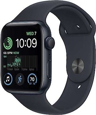 Apple watch se (gps 44 mm) boîtier en aluminium night sky avec bracelet. Faites des économies considérables sur vos achats en ligne chez DIAYTAR COTE D'IVOIRE  ! Notre boutique en ligne généraliste offre une variété impressionnante de produits, allant de l'informatique à la mode aux gadgets tendance. Explorez nos offres attractives sur une myriade d'articles, garantissant des prix imbattables sans compromettre la qualité. Ne manquez pas nos offres promotionnelles régulières et simplifiez vos achats avec une livraison rapide et sécurisée !