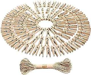 Mini pinces à linge en bois naturel avec ficelle naturelle 100. Cherchez-vous à économiser tout en achetant des produits de qualité ? DIAYTAR COTE D'IVOIRE  est là pour vous. Notre boutique en ligne généraliste offre une sélection variée de produits discount, allant des équipements pour la maison à l'informatique, en passant par l'électroménager et la mode. Ne payez pas plus cher ailleurs, explorez DIAYTAR COTE D'IVOIRE  pour des bonnes affaires garanties.