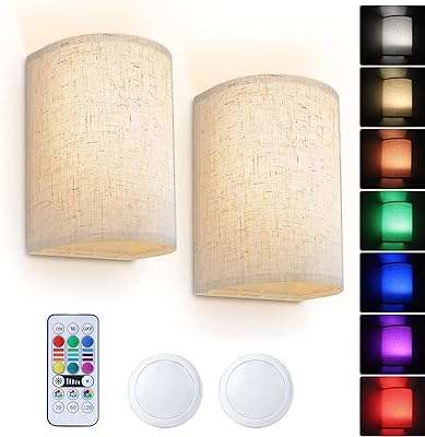 Ensemble d'appliques murales décoratives 2 pièces applique murale rvb sans fil 16 couleurs avec télécommande. Rencontrez les bonnes affaires chez DIAYTAR COTE D'IVOIRE  – votre destination en ligne pour des produits discount pour tous les aspects de votre vie. Découvrez notre sélection variée d'articles pour la maison, allant des appareils électroménagers indispensables aux éléments décoratifs élégants. Restez connecté avec notre gamme d'appareils informatiques à prix imbattables, et ravivez votre style avec des vêtements et accessoires tendance à petit prix. Faites des économies tout en obtenant la qualité que vous méritez !