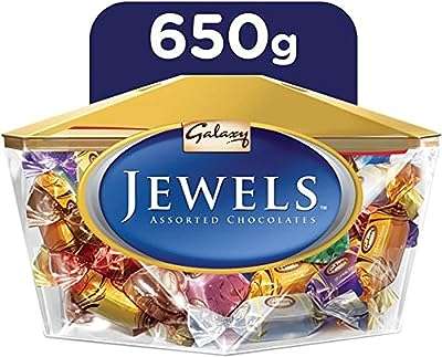 Chocolats assortis galaxy jewel 650g. DIAYTAR COTE D'IVOIRE  - Votre solution en ligne pour des achats malins à petit prix. Explorez notre vaste gamme de produits discount, des indispensables pour la maison aux dernières nouveautés en matière d'informatique, de mode et de gadgets. Économisez sans compromis sur la qualité en choisissant notre boutique en ligne.