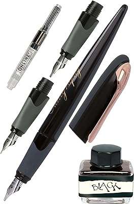 Ensemble de stylos plume de calligraphie en ligne avec convertisseur de pointe dans divers. Besoin de produits à petit prix ? Faites confiance à DIAYTAR COTE D'IVOIRE, la boutique en ligne idéale pour réaliser des économies sur tous vos achats. Parcourez notre catalogue de produits discount, de la maison à l'électroménager, en passant par l'informatique et la mode. Ne vous privez pas et profitez des meilleurs prix du marché en faisant vos emplettes chez nous !