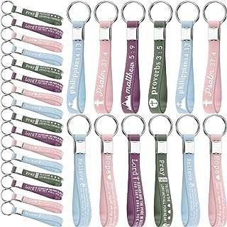 Shoryo 48 pièces porte clés bible chrétienne cadeaux religieux père chrétien inspirant en silicone. DIAYTAR COTE D'IVOIRE, votre destination shopping discount en ligne. Parcourez notre catalogue étendu et faites votre choix parmi notre vaste gamme de produits pour la maison, l'électroménager, l'informatique et la mode. Profitez de nos prix imbattables et réalisez des économies substantielles dès maintenant.