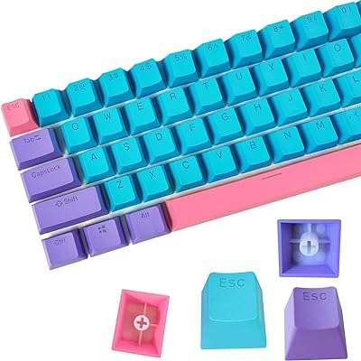 Clavier rétroéclairé 61 pbt jeu de touches mécaniques à 60 % compatible avec tous. DIAYTAR COTE D'IVOIRE  - La boutique en ligne qui rend le shopping abordable! Découvrez notre sélection de produits discount, comprenant des équipements informatiques, des appareils électroménagers, des vêtements tendance et bien plus encore, tous à des prix défiant toute concurrence.