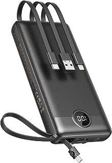 Banque d'alimentation avec câbles intégrés chargeur portable grande capacité 20 000. DIAYTAR COTE D'IVOIRE, votre destination en ligne pour des produits de maison à prix réduits. Découvrez notre vaste collection d'articles pour la cuisine, la décoration, le rangement et bien plus encore. Avec nous, équiper votre maison devient simple et économique.