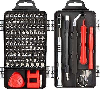 Jeu de tournevis de précision sky touch 110 en 1 kit d'outils de réparation magnétique pour mobile. DIAYTAR COTE D'IVOIRE  vous offre une expérience d'achat en ligne unique en proposant une multitude de produits discount dans différents domaines. Faites-vous plaisir sans vous ruiner en choisissant parmi notre sélection de produits pour la maison, l'électroménager, l'informatique, la mode et bien plus encore.