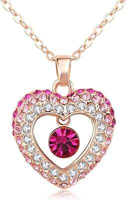 "tu es toujours dans mon cœur" collier en cristal swarovski plaqué. DIAYTAR COTE D'IVOIRE, votre solution idéale pour acheter en ligne tous les articles dont vous avez besoin. Parcourez notre vaste sélection de produits discount allant de l'électroménager à l'informatique, en passant par la mode et les gadgets, et économisez sur chaque achat. Faites-vous plaisir sans vous ruiner avec DIAYTAR COTE D'IVOIRE .