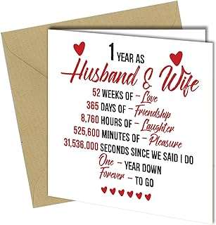 Carte de 1er anniversaire de mariage pour lui son mari ou sa femme. Découvrez DIAYTAR COTE D'IVOIRE  et préparez-vous à vivre l'expérience d'achat en ligne ultime. Notre boutique propose une gamme complète de produits discount, de la maison aux appareils électroniques, en passant par la mode, offrant ainsi des solutions abordables pour tous vos besoins.