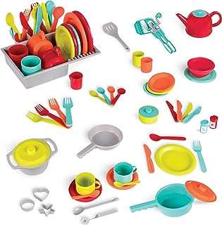 Bitat fancy kitchen véritable jeu de simulation de cuisine (71 pièces comprenant des casseroles. DIAYTAR COTE D'IVOIRE  - la solution pour des achats discount en ligne simples et rapides. Trouvez tout ce dont vous avez besoin sans vous ruiner, de la maison à l'électroménager en passant par l'informatique et la mode. Profitez de nos prix compétitifs et faites des économies dès maintenant.
