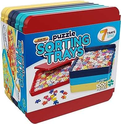 Buffalo games plateaux de tri de puzzles 7 pièces (pack de 1). DIAYTAR COTE D'IVOIRE, votre destination incontournable pour des produits discount de qualité. Que vous recherchiez des articles pour la maison, l'électroménager, l'informatique, la mode ou les gadgets, notre boutique en ligne saura répondre à tous vos besoins sans vous ruiner !