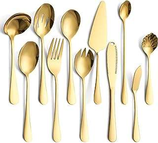 Ensemble de couverts erised's bifrost 11 pièces en acier inoxydable fourchette de service pour buffet. Faites des économies sur tous les fronts avec DIAYTAR COTE D'IVOIRE . Parcourez notre boutique en ligne et trouvez tout ce dont vous avez besoin, des appareils électroménagers dernier cri aux vêtements à la mode, en passant par les gadgets high-tech, le tout à des prix imbattables.