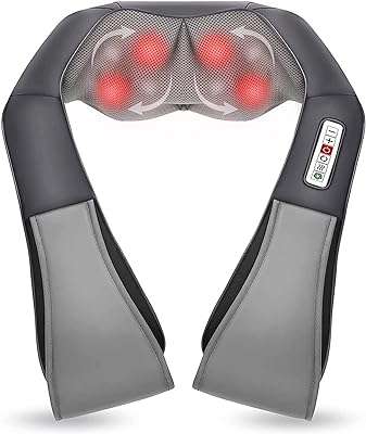 Masseur shiatsu pour le cou et le dos avec chaleur apaisante oreiller électrique 3d de massage. DIAYTAR COTE D'IVOIRE, votre boutique en ligne discount pour toutes vos nécessités. Faites des économies sur vos achats de meubles de maison, d'équipements électroniques, de gadgets et bien plus encore. Profitez de nos prix attractifs sans jamais compromettre la qualité.