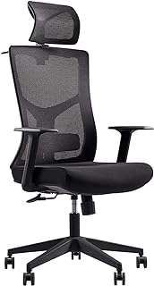 Chaise de bureau dekian avec appui tête ergonomique chaise d'ordinateur pivotante avec accoudoirs moderne en maille. Économisez intelligemment avec DIAYTAR COTE D'IVOIRE, la boutique en ligne qui vous propose une variété de produits discount à des prix défiant toute concurrence. Des indispensables pour la maison aux gadgets les plus tendances, en passant par les dernières nouveautés en mode et en informatique, vous trouverez tout ce dont vous avez besoin pour moins cher, sans compromis sur la qualité !