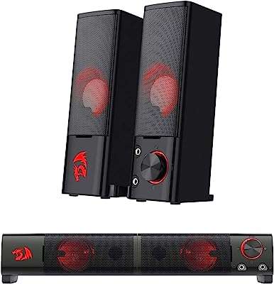 Haut parleurs de jeu redragon gs550 orpheus pour ordinateur de bureau stéréo 2.0. Faites des économies tout en restant tendance avec DIAYTAR COTE D'IVOIRE . Notre boutique en ligne généraliste propose des articles de mode et des gadgets à prix discount, sans compromis sur la qualité. Explorez notre sélection dès maintenant et trouvez les meilleures affaires du moment.