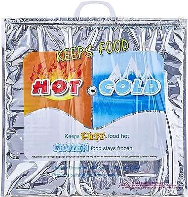Sac isotherme réutilisable pour aliments chauds et froids de in house pour le stockage des surgelés. DIAYTAR COTE D'IVOIRE  est la référence en matière de produits discount en ligne. Parcourez notre catalogue et trouvez des articles indispensables pour la maison, des appareils électroménagers de qualité, des solutions informatiques abordables, des vêtements tendance et des gadgets à des prix incroyables.