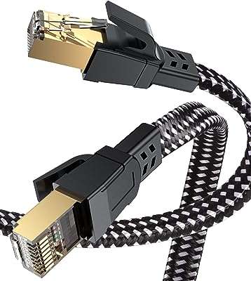 Câble ethernet cat 8 5m haut débit 40gbps 2000mhz double blindage avec gaine. DIAYTAR COTE D'IVOIRE, votre adresse incontournable pour des produits discount à portée de clic. Faites des économies sur vos achats en explorant notre large gamme d'articles variés, allant des produits de la maison aux gadgets dernier cri, sans oublier les équipements informatiques et les articles à la mode.