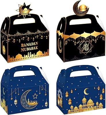 Coffret cadeau eid mubarak 8 boîtes à bonbons du ramadan 6 types de coffrets. DIAYTAR COTE D'IVOIRE  - la source ultime de produits discount pour toutes vos envies. Parcourez notre gamme variée, allant de l'informatique à la mode et choisissez parmi une multitude de produits de qualité à des prix qui font sourire votre portefeuille.