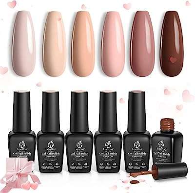 Ensemble de 6 vernis à ongles gel beatles gel polish nude rose neutre et marron. DIAYTAR COTE D'IVOIRE, votre partenaire de confiance pour des achats en ligne économiques et variés. Explorez notre sélection exceptionnelle d'articles discount pour la maison, l'électroménager, l'informatique, la mode et les gadgets, afin de trouver les meilleures affaires. Optimisez votre expérience d'achat grâce à DIAYTAR COTE D'IVOIRE  et réalisez des économies substantielles dès maintenant.