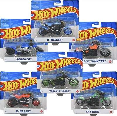 Moto hot wheels street power à collectionner ensemble complet de 6. DIAYTAR COTE D'IVOIRE  vous offre une expérience d'achat en ligne unique en proposant une multitude de produits discount dans différents domaines. Faites-vous plaisir sans vous ruiner en choisissant parmi notre sélection de produits pour la maison, l'électroménager, l'informatique, la mode et bien plus encore.