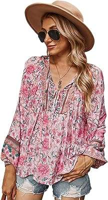 Blouses décontractées à manches longues et col en v pour femmes. Explorez les offres exceptionnelles de DIAYTAR COTE D'IVOIRE, la boutique en ligne ultime pour les amateurs de bons plans. Trouvez tout ce dont vous avez besoin, de la maison à l'électroménager, de l'informatique à la mode en passant par les gadgets les plus tendance, le tout à des prix défiant toute concurrence.