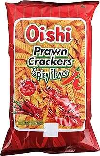 Craquelins aux crevettes oishi épicés 60 g. DIAYTAR COTE D'IVOIRE, votre partenaire shopping pour des bonnes affaires au quotidien. Profitez de notre large sélection de produits de qualité à prix réduits, allant des appareils électroménagers indispensables aux dernières tendances de la mode, en passant par les gadgets high-tech et les accessoires informatiques incontournables.