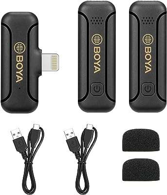Microphone double cravate sans fil boya pour téléphone portable iphone système de microphone. À la recherche de bonnes affaires ? DIAYTAR COTE D'IVOIRE  est là pour vous ! Notre boutique en ligne généraliste propose une variété de produits discount, allant des articles pour la maison à l'électroménager, en passant par l'informatique et la mode, ainsi que les gadgets indispensables à petits prix.