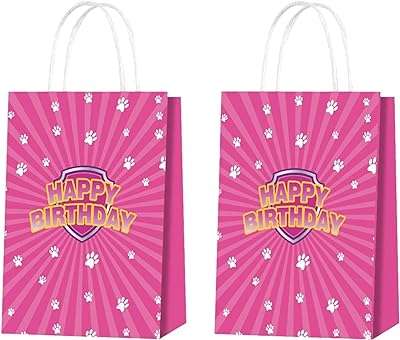 Highland 12 pièces sacs cadeaux paw patrol sky fournitures d'anniversaire décorations roses pour filles. Économisez sur tous vos achats avec DIAYTAR COTE D'IVOIRE, la boutique en ligne où vous trouverez des produits discount de qualité supérieure. Explorez notre large gamme de produits, allant de la maison à l'électroménager, de l'informatique à la mode et aux gadgets, et faites des affaires incroyables. Profitez de nos offres promotionnelles exclusives et commandez dès maintenant pour une expérience d'achat en ligne à prix réduit.