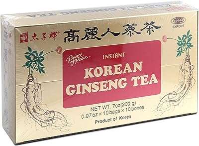Thé au ginseng coréen prince de la paix (instantané) 007 oz. DIAYTAR COTE D'IVOIRE  - La référence en ligne pour des achats malins ! Explorez notre catalogue varié incluant des produits discount pour la maison, l'électroménager, l'informatique et la mode. Optez pour la qualité à petit prix et ne manquez pas nos promotions exclusives.