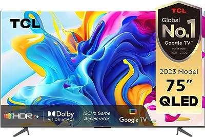 Téléviseur intelligent tcl 4k qled 75 pouces google tv avec commande. Trouvez tout ce dont vous avez besoin à des prix imbattables chez DIAYTAR COTE D'IVOIRE  - une boutique en ligne généraliste qui vous propose des produits discount pour la maison, l'électroménager, l'informatique et plus encore.
