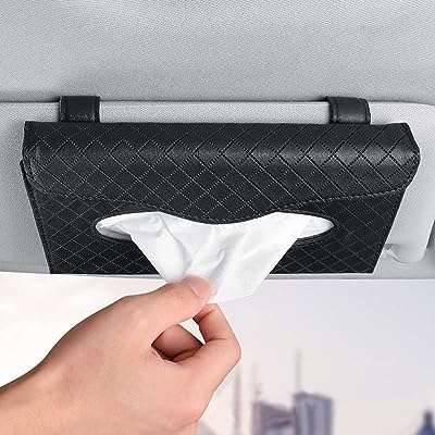 Porte mouchoirs suspendu nalanda en cuir pu pour dossier de siège de voiture. Découvrez DIAYTAR COTE D'IVOIRE, votre partenaire pour des économies maximales ! Parcourez notre large assortiment d'articles discount, allant des accessoires de maison à l'électroménager dernier cri, en passant par l'informatique, la mode tendance et les gadgets ludiques.