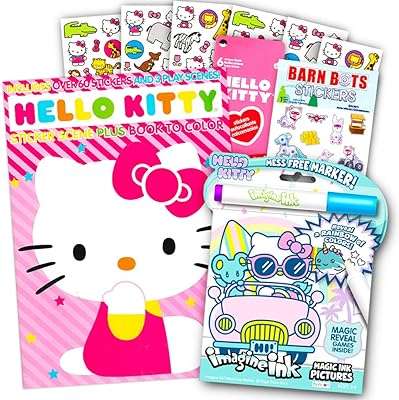 Livre de coloriage et autocollants hello kitty 96 pages de livre plus. Ne payez pas le prix fort lorsque vous pouvez obtenir des produits discount de qualité chez DIAYTAR COTE D'IVOIRE  ! Notre boutique en ligne généraliste regorge d'offres incroyables pour la maison, l'électroménager, l'informatique et la mode. Faites des économies dès maintenant et découvrez notre sélection à prix réduits.
