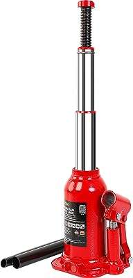Lève bouteille soudé big red double ram 4 tonnes (8 lb) pour réparation automobile et levage. Découvrez DIAYTAR COTE D'IVOIRE, votre source incontournable de bons plans discount en ligne. Trouvez tout ce dont vous avez besoin, des produits de maison essentiels aux gadgets high-tech, le tout à des prix imbattables. Faites des économies tout en vous offrant de la qualité grâce à notre sélection variée et attrayante.
