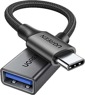Adaptateur ugreen usb c vers 3.1 1ère génération tressé type femelle otg compatible avec macbook. Trouvez tout ce dont vous avez besoin chez DIAYTAR COTE D'IVOIRE, votre boutique en ligne discount incontournable. Avec un vaste choix d'articles pour la maison, des électroménagers aux gadgets high-tech, en passant par la mode à petits prix, nous vous offrons des opportunités d'économies tout en garantissant une satisfaction maximale.