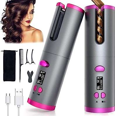 Bigoudi automatique sans fil bigoudi fil anti enchevêtrement rotatif rechargeable par usb pour cheveux. DIAYTAR COTE D'IVOIRE, votre source incontournable de produits discount à portée de clic. Parcourez notre collection complète de produits abordables pour équiper votre maison, améliorer votre électroménager, fournir votre informatique, compléter votre garde-robe et découvrir les derniers gadgets. Optez pour une expérience de shopping en ligne pratique et économique avec DIAYTAR COTE D'IVOIRE .