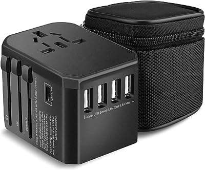 Adaptateur secteur de voyage universel 1 adaptateur pour chargeur mural avec 4. Faites des économies sur tous vos achats avec DIAYTAR COTE D'IVOIRE, la boutique en ligne qui propose une large gamme de produits discount. Que vous recherchiez des articles pour la maison, des appareils électroniques à la pointe de la technologie, des vêtements tendance ou des gadgets innovants, vous trouverez tout cela à des prix compétitifs chez DIAYTAR COTE D'IVOIRE . N'attendez plus pour bénéficier de nos offres imbattables et profitez d'une expérience d'achat en ligne optimale.