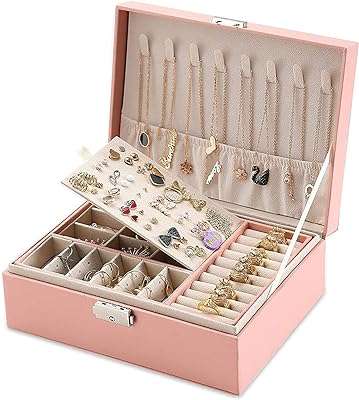 Homarket boîtes à bijoux pour femmes en cuir pu double couche support de rangement. Faites des économies sur tous vos achats avec DIAYTAR COTE D'IVOIRE . Notre boutique en ligne vous propose des articles de qualité à prix cassés, que ce soit pour votre maison, l'électroménager, l'informatique ou encore la mode. Ne cherchez plus ailleurs, les meilleures offres discount sont chez nous !