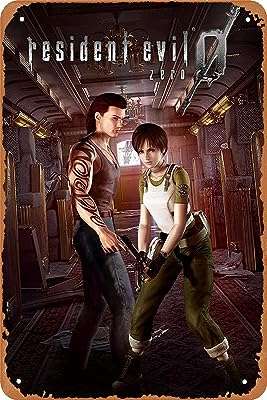 Affiche de jeu vintage rahenbky biohazard ø resident evil zero plaque en métal. DIAYTAR COTE D'IVOIRE  - le secret des bonnes affaires en ligne. Simplifiez vos achats et réalisez des économies substantielles grâce à notre sélection éclectique comprenant des articles pour votre maison, des gadgets high-tech, des produits informatiques et des vêtements branchés, tous à des prix imbattables.