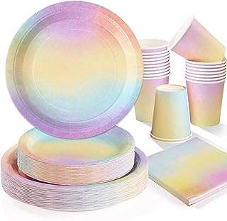 200 pièces assiettes en papier arc en ciel pastel décorations de fête d'anniversaire. Découvrez DIAYTAR COTE D'IVOIRE, la boutique en ligne où vous pouvez trouver tout ce dont vous avez besoin à prix réduit. Faites des économies sur les produits de la maison, l'électroménager, l'informatique, la mode et bien plus encore. Parcourez notre sélection variée et dénichez les meilleures affaires dès maintenant!