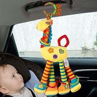 Jouets de siège auto pour bébé hochet suspendu avec anneau en c. DIAYTAR COTE D'IVOIRE  - Votre fournisseur en ligne pour des produits de qualité à des prix discount. Explorez notre boutique en ligne pour trouver des offres incroyables sur des articles allant des accessoires de mode aux appareils électroniques, en passant par les produits de jardinage et les jouets pour enfants.