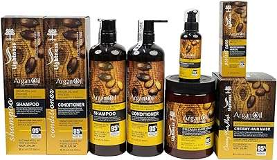 Ensemble shampoing et après shampoing à l'huile d'argan marocaine sans sulfate parfait pour les cheveux. Ne cherchez plus ailleurs, DIAYTAR COTE D'IVOIRE  est là pour vous offrir des produits à prix cassés. Parcourez notre boutique en ligne et découvrez notre large sélection de produits allant de la maison à l'électroménager, de l'informatique à la mode. Profitez de nos prix discount exceptionnels pour réaliser de grandes économies.